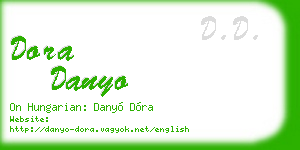 dora danyo business card