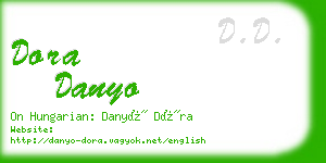 dora danyo business card